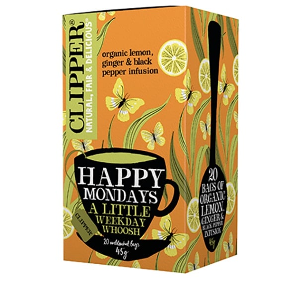 【オーガニック】特別なオーガニック茶葉を使用 CLIPPER（クリッパー）オーガニック ハッピーマンデー（20P）