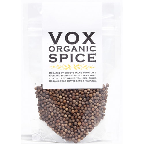【オーガニック】ホンモノの味と品質 VOX SPICE（ヴォークススパイス）コリアンダーシード（20g）