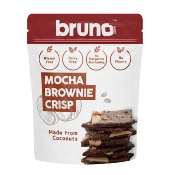 【グルテンフリー】素材の味を生かしたヘルシーチップス bruno（ブルーノ）クリスピーモカブラウニー（60g）