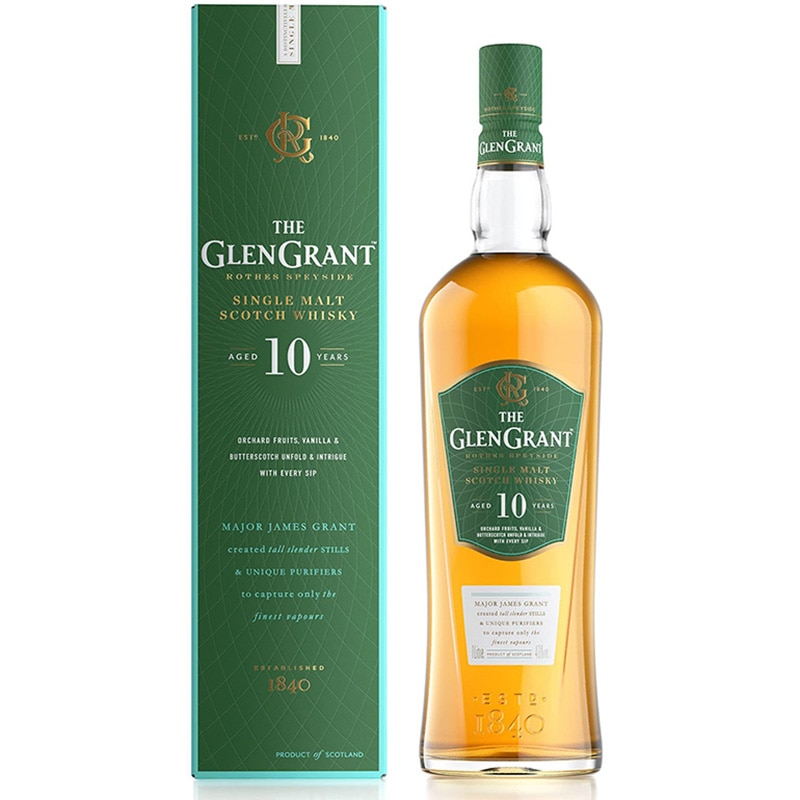 ライトでソフトな親しみやすさ GLEN GRANT（グレングラント）10年（700ml）