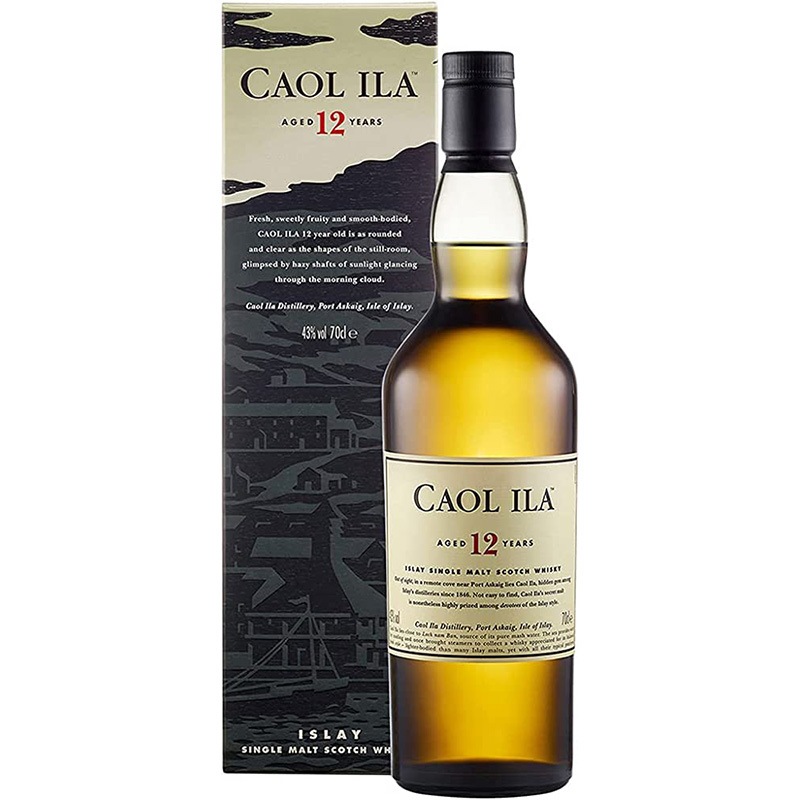 ピリッとした辛さとかすかなスモーキーさ CAOL ILA（カリラ）12年（700ml）