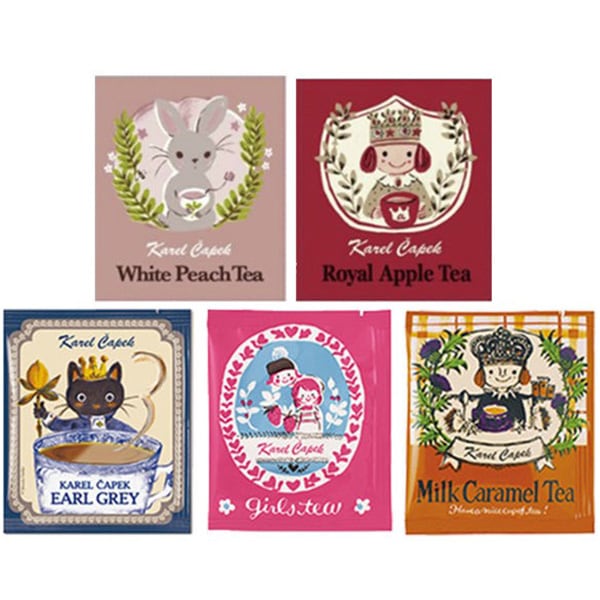 ギフトにもオススメ Karel Capek（カレルチャペック）Cup-Of-Tea フレーバー（5P）