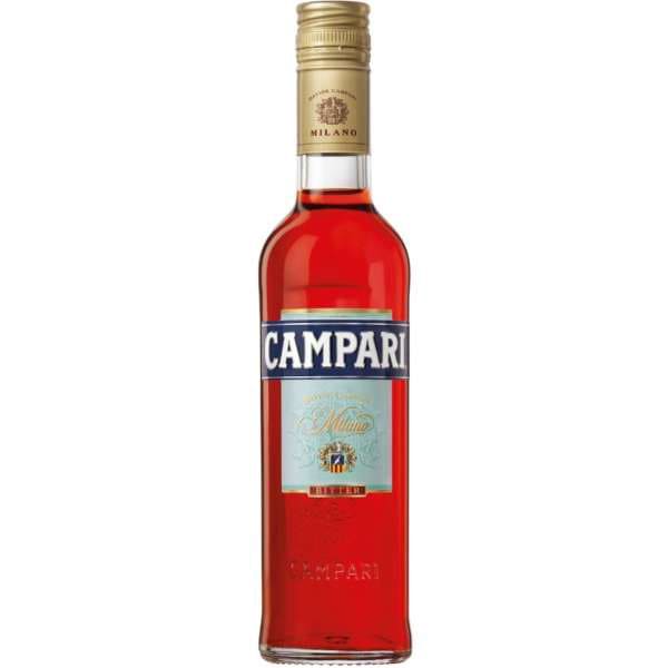 イタリア生まれの赤いハーブリキュール CAMPARI（カンパリ）キューティーボトル（375ml）