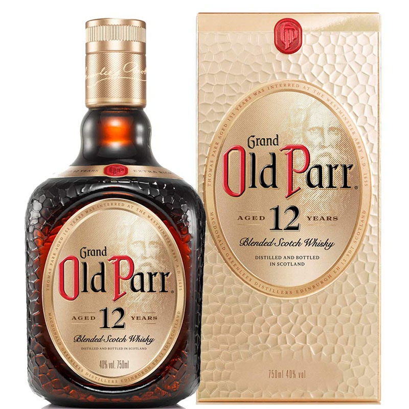 まろやかで芳醇な風味 Old Parr（オールドパー）12年（750ml）