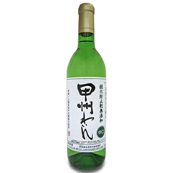 フレッシュ＆フルーティー 蒼龍葡萄酒株式会社 無添加 白ワイン（720ml）