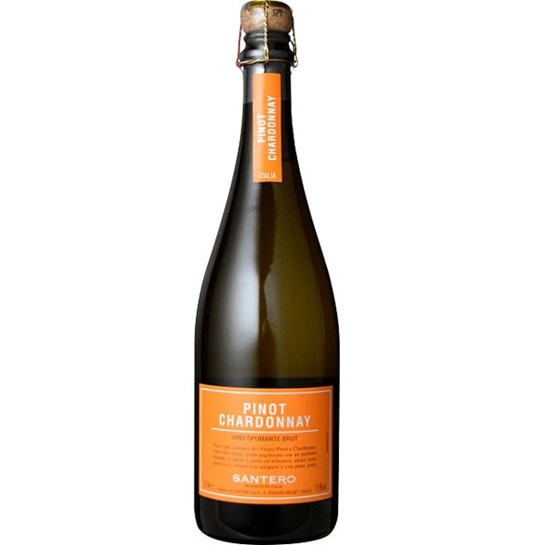 爽やかなスパークリンワイン SANTERO（サンテロ）ピノシャルドネ スプマンテ（750ml）
