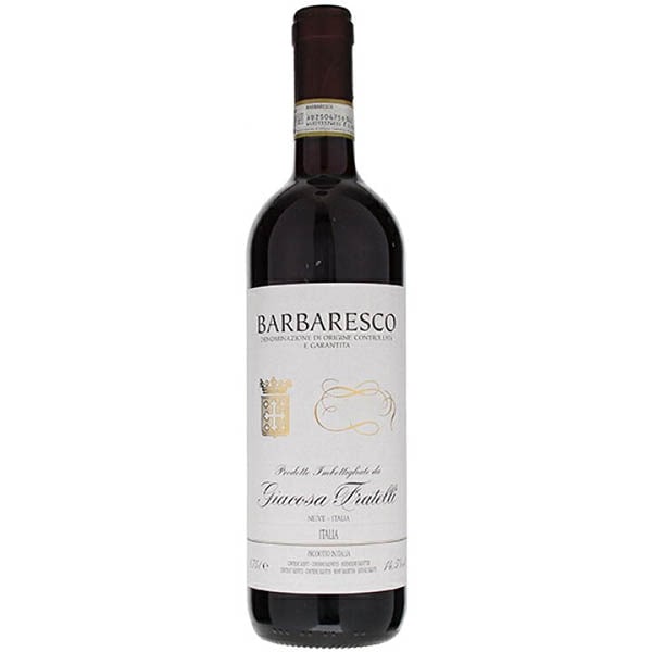 スミレの花や熟した果実の香り Fratelli Jiacosa BARBARESCO（フラッテリ ジャコーザ バルバレスコ）（750ml