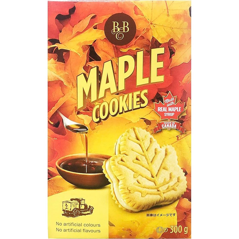 香り高いクッキー B&B メープルクリームクッキー（300g） | すべての