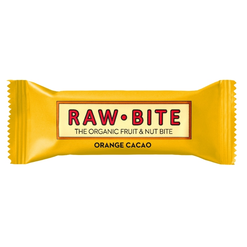 【オーガニック】【グルテンフリー】【ヴィーガン】全ての原料がオーガニック RAW・BITE（ローバイト）オレンジカカオ（50g）