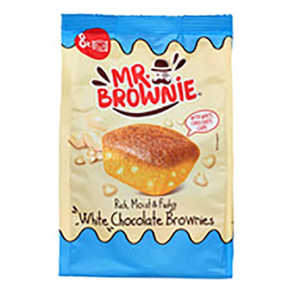 しっとりとした口当たり MR.BROWNIE（ミスターブラウニー）ホワイトチョコレートブラウニー（8個）