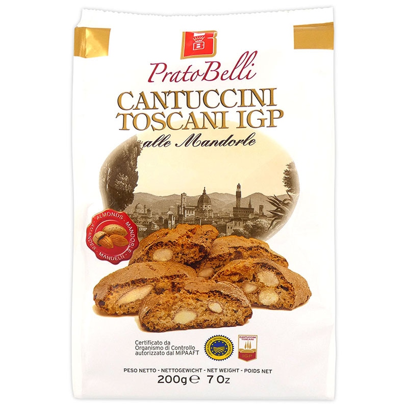 しっかりした歯ごたえ BELLI（ベリー）カントチーニ アーモンド（200g）