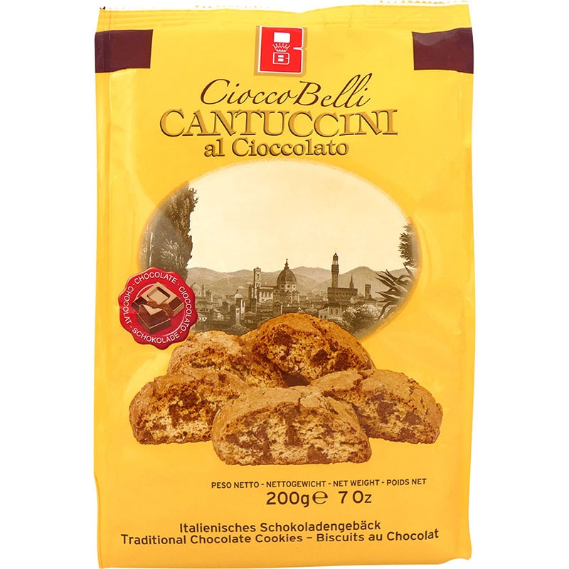 しっかりした歯ごたえ BELLI（ベリー）カントチーニ チョコレート（200g）