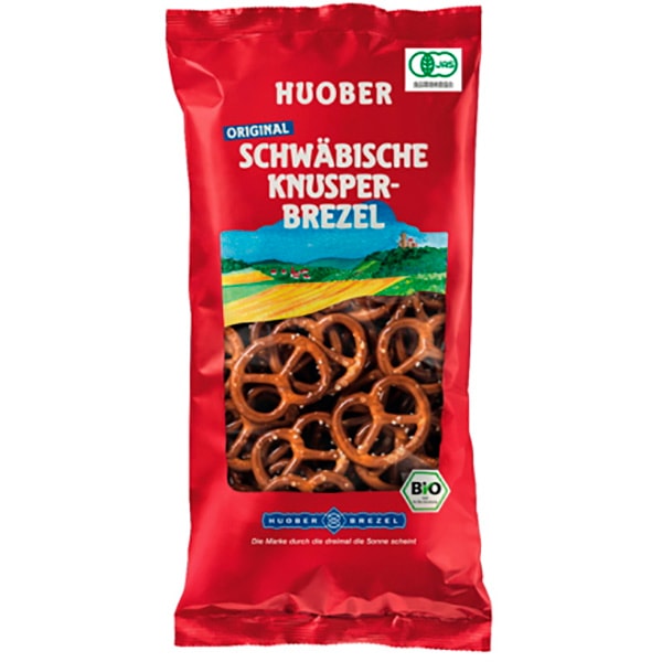 【オーガニック】クリスピーなプレッツェル HOUBER BREZEL（フーバー プレッツェル）オーガニックプレッツェル（175g）
