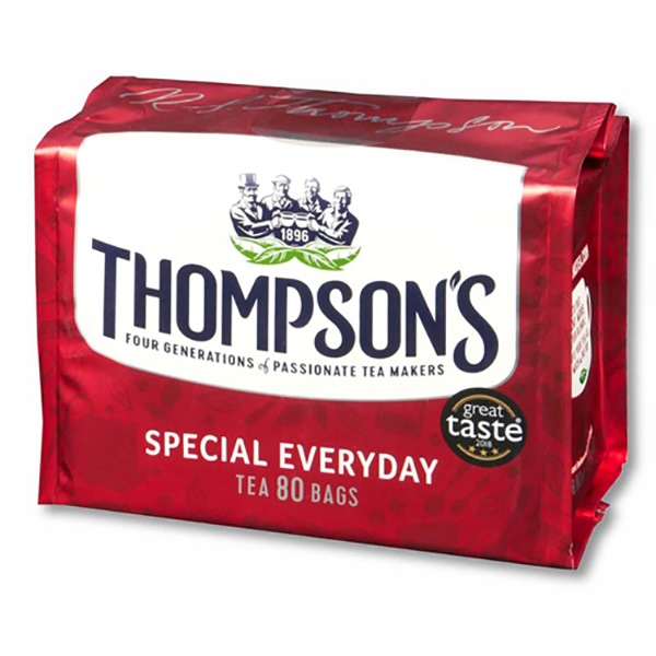 Great Taste Awards受賞紅茶 THOMPSON'S（トンプソンズ）スペシャル エブリデイ（80P）