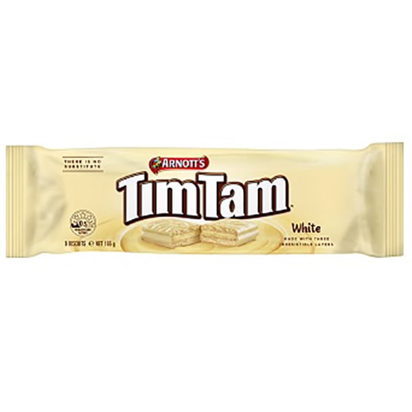 オーストラリア人気No.1 ARNOTT'S Tim Tam（アーノッツ ティムタム）ホワイト（9枚入）