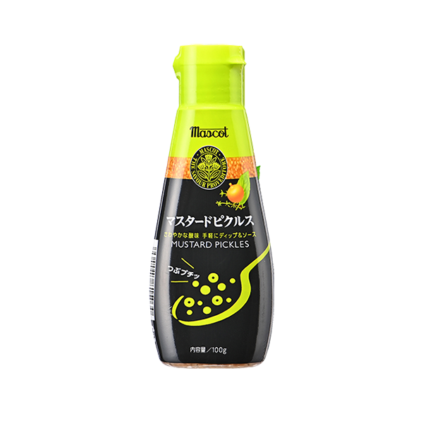 つぶプチッ食感 mascot（マスコット）マスタードピクルス（110g）