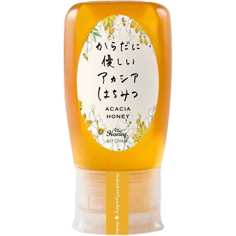 砂糖の代用でヘルシーに MY HONEY（マイハニー）からだに優しいアカシアはちみつ（300g）