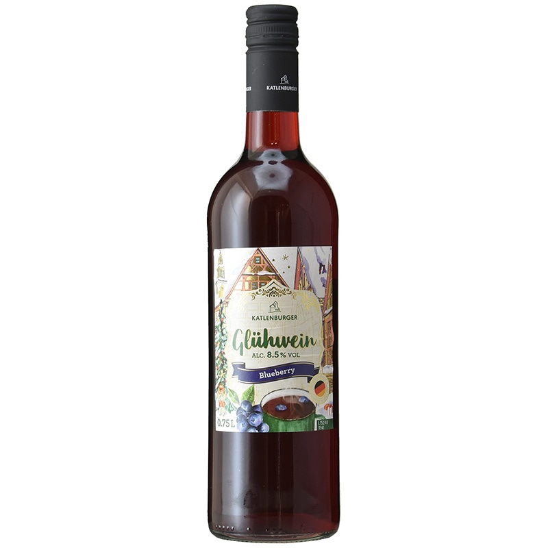 【ホットワイン】【冬季限定】豊かな香りと風味 KATLENBURGER（カトレンブルガー）ブルーベリーグリューワイン（750ml）