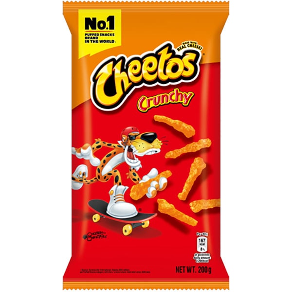 濃厚チーズスナック Frito Lay Cheetos（チートス）クランチ（200g）