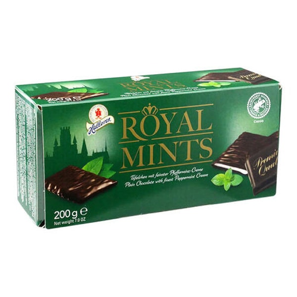 【冬季限定】爽やかな味わいのミントクリーム Halloren（ハローレン）ロイヤルミント（200g）