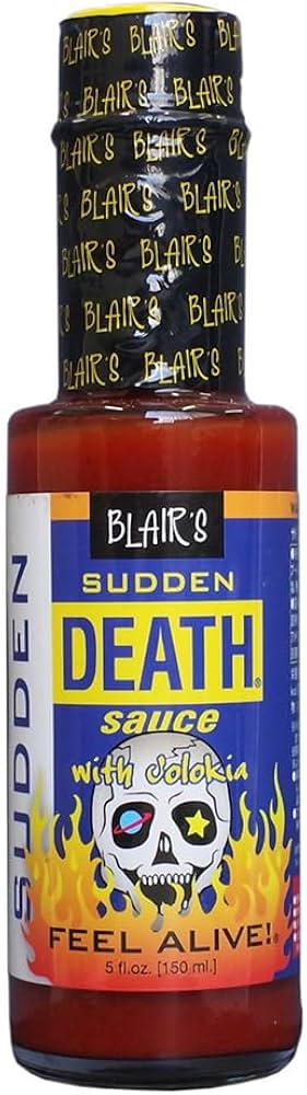 デスソースを代表するホットソース BLAIR'S（ブレアーズ）サドンデスジョロキア（150ml）