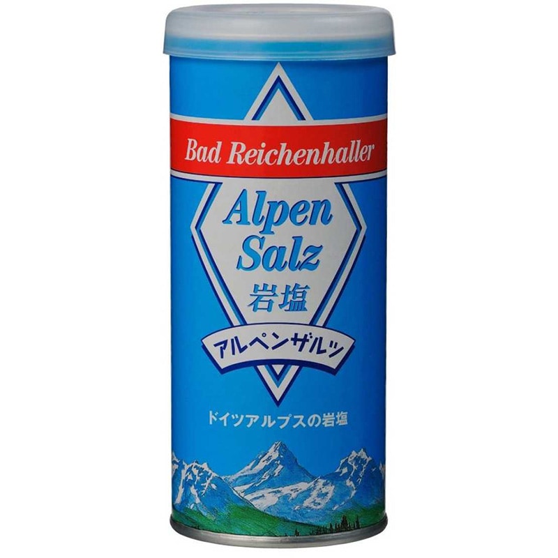 まろやかでどんな料理にも合う塩 Alpen Salz（アルペンザルツ）岩塩（250g）