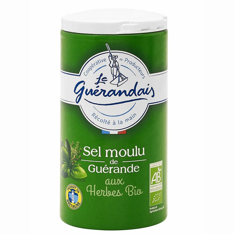 ゲランドの塩生産者組合製 Sel de guerande（セル ド ゲランド）セルマリンハーブ（125g）