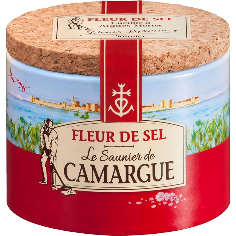 料理の仕上げにパーフェクトな塩 CAMARGUE（カマルグ）フルール・ド・セル（125g）