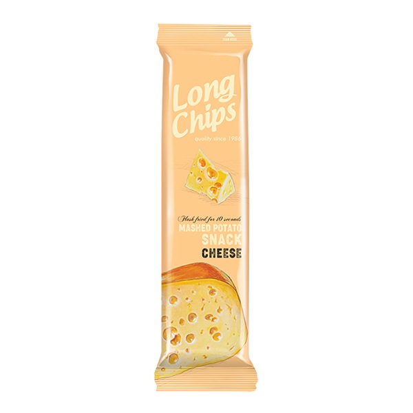 ☆薄くて平たいロングポテトチップス PERNES（ペルネス）ポテトチップス チーズ（75g）