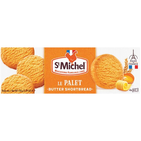 たっぷりなバターの風味とサクサクな食感 StMichel（サンミッシェル）パレット（12枚）