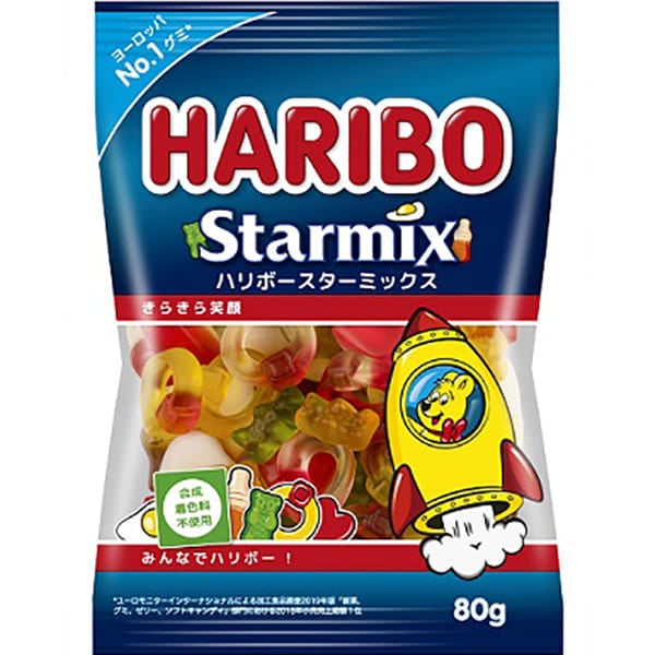 グミキャンディ世界最大のメーカー HARIBO（ハリボー）スターミックス
