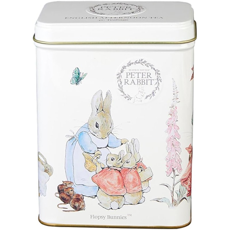 ピーターラビットの世界観を映し出した可愛い缶 New English Tea（ニューイングリッシュティー）ピーターラビット プロパシーバニー アフタヌーンティー（40TB）