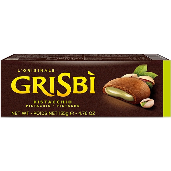 小さな宝石のような至福のクッキー GRISBI（グリズビー）ピスタチオクリームビスケット（135g）