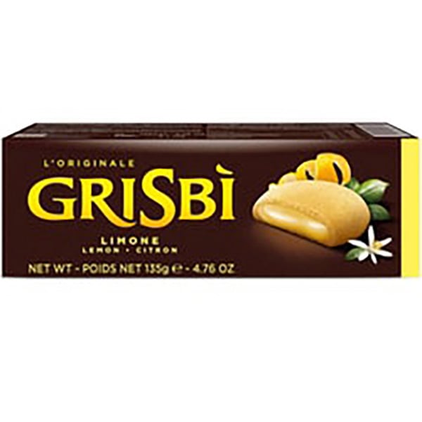 小さな宝石のような至福のクッキー GRISBI（グリズビー）レモンクリームビスケット（135g）