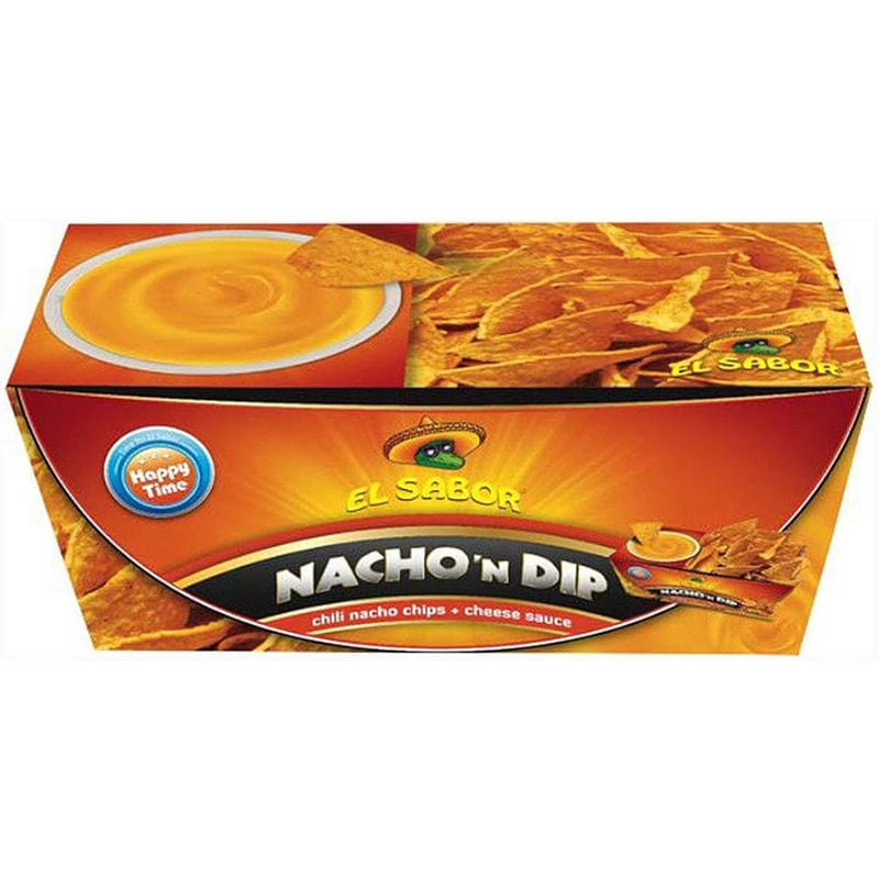 食べやすいソースとチップスのセット EL SABOR（エル サボール）ナチョディップ チーズ（175g）