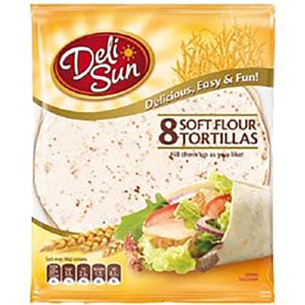 常温トルティーヤ Delisun（デリサン）トルティーヤ（320g（8枚入））