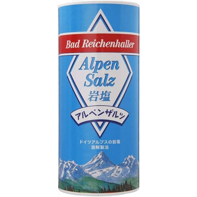 まろやかでどんな料理にも合う塩 Alpen Salz（アルペンザルツ）岩塩（500g）