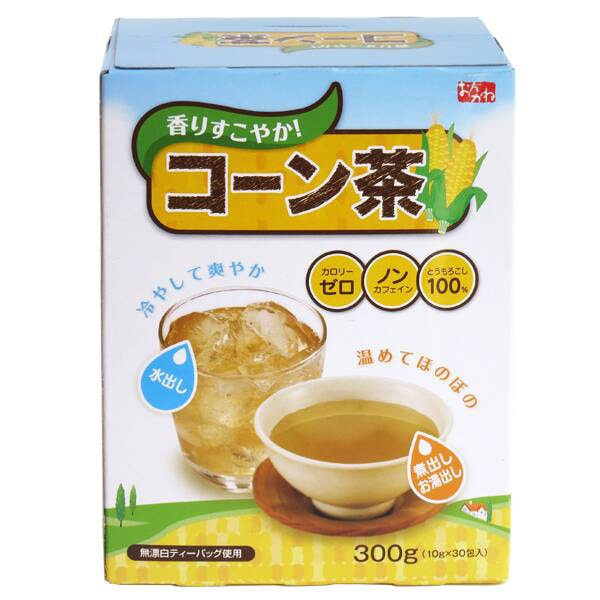 【ノンカフェイン】ほのかな香りとすっきりした味わい コーン茶ティーバッグ（30包）