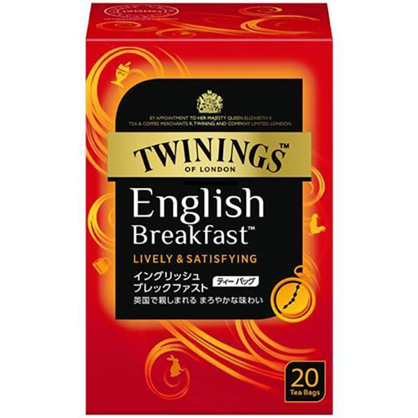 心に残る極上の1杯 TWININGS（トワイニング）イングリッシュブレックファスト（20TB）