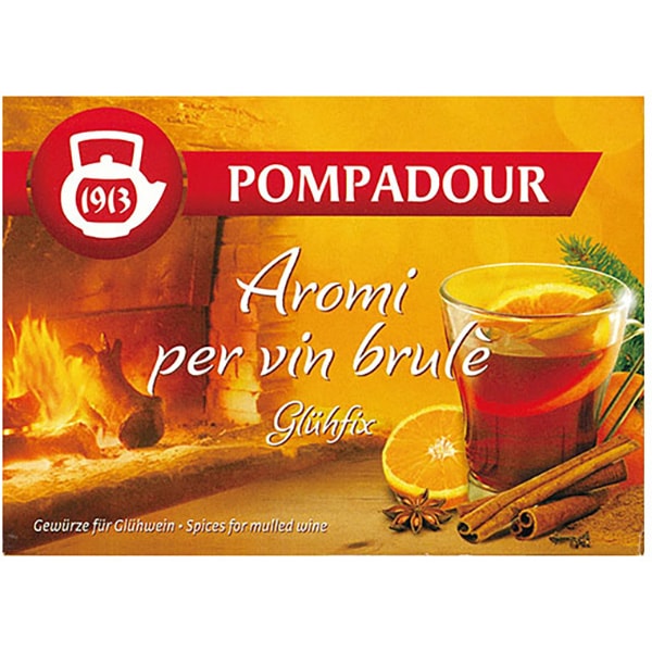 おうちで簡単手作りグリュー POMPADOUR（ポンパドール）グリュー（ホットワイン用）（2g×15袋）