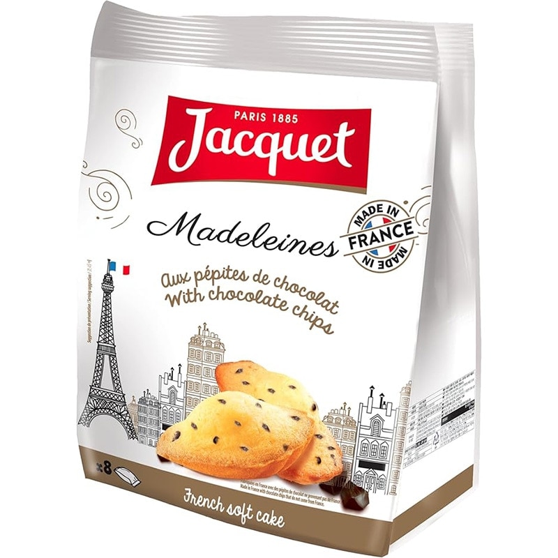 しっとりふんわり食感 Jacquet（ジャケ）チョコチップ ミニ マドレーヌ（8P）