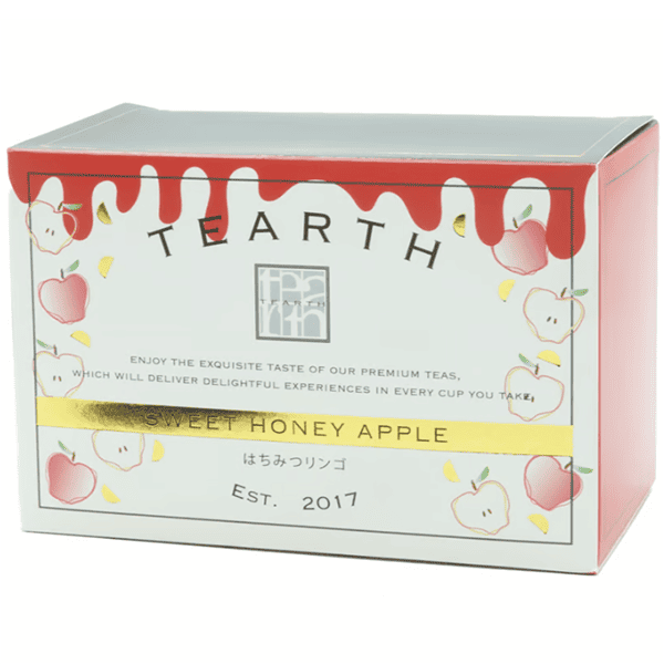 自然な甘さのはちみつ紅茶 TEARTH（ティーアース）はちみつ紅茶ティーバッグ りんご（25P）