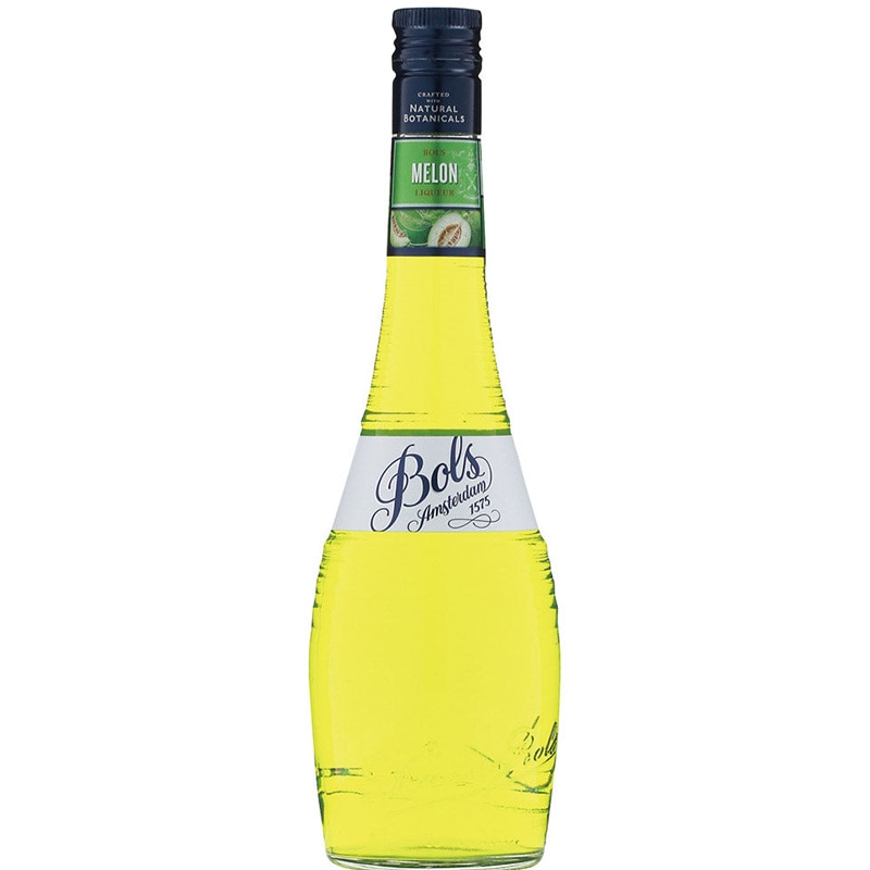 若干の酸っぱさが隠れたリキュール Bols（ボルス）メロン（700ml）