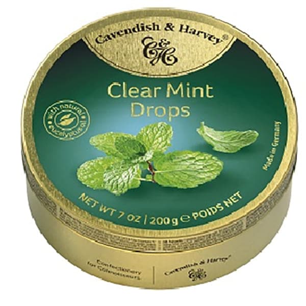 プレミアムなキャンディー Cavendish＆Harvey（カベンディッシュ＆ハーベイ）クリアミント（200g）
