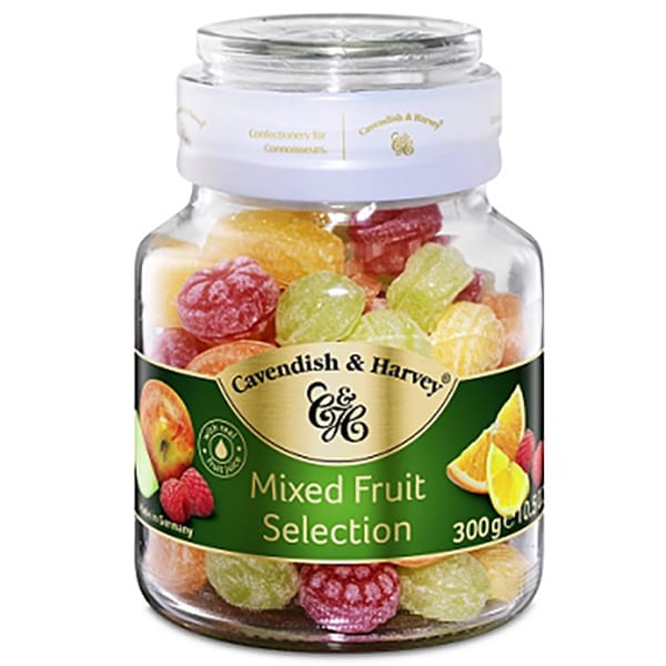 プレミアムなキャンディー Cavendish＆Harvey（カベンディッシュ＆ハーベイ）キャンディーJar（300g）