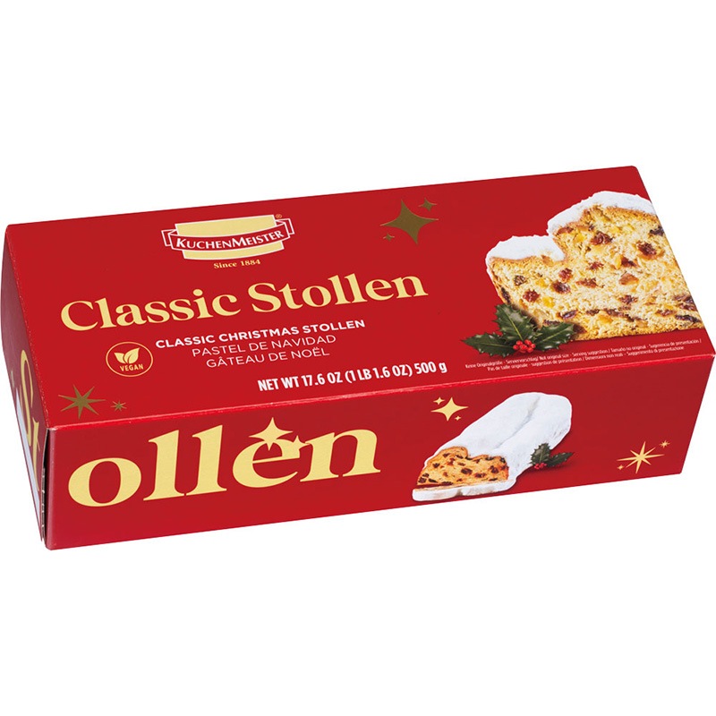 【冬季・数量限定】本場ドイツのシュトーレン KUCHEN MEISTER（クーヘンマイスター）シュトーレン（500g）