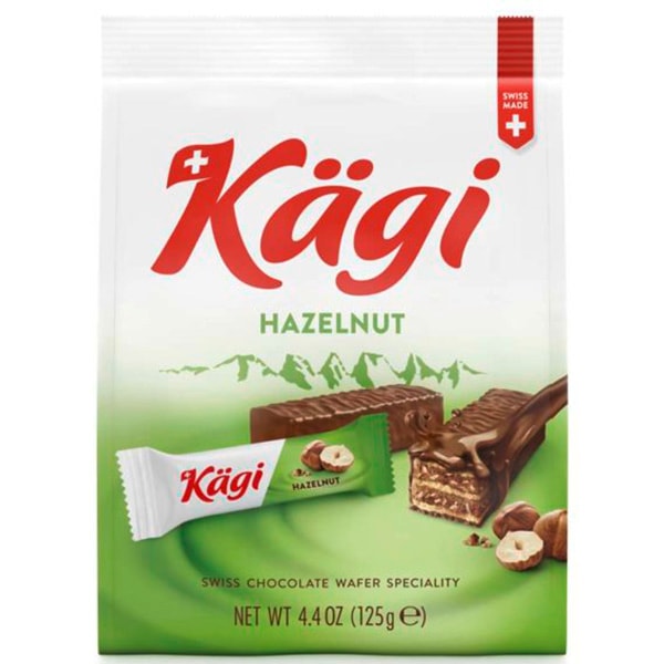 優しく上品なチョコウエハース Kagi（カーギ）ミニヘーゼルナッツバッグ（125g）