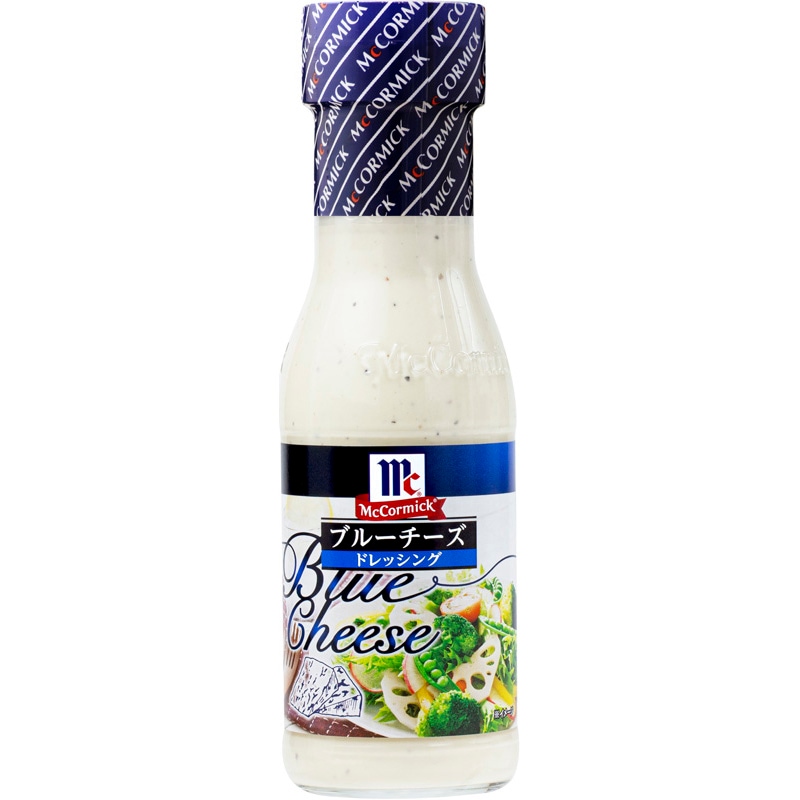 ディップソースとしても使用可能 McCormick（マミーコック）ブルーチーズドレッシング（230ml）