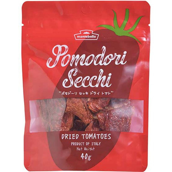 イタリア産の完熟トマト使用 ITALI@（イタリアット）ポモドーリ・セッキ（40g）