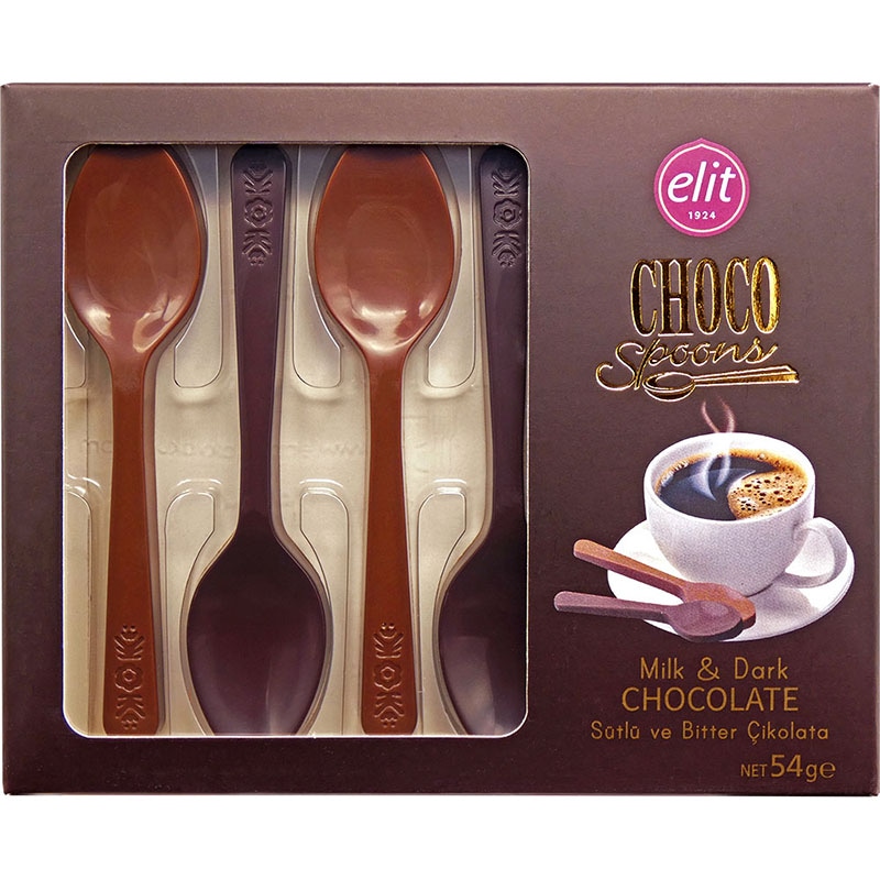 ホットミルクと相性抜群！ elit（エリート）チョコスプーン（54g）